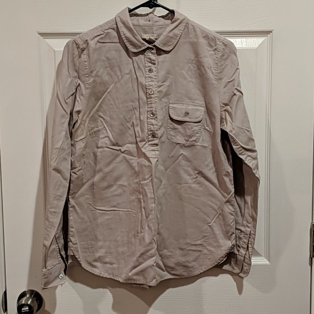 Cute half button up shirt